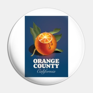 Orange County California travel poster Pin