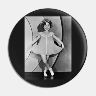 Shirley Temple Curtsy Pin