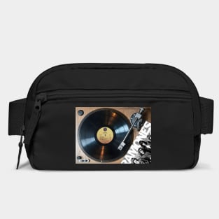 Ramones Album Playing on a Turntable Bag