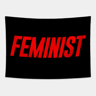 Feminist 03 - Classy, Minimal, Elegant Feminism Typography Tapestry