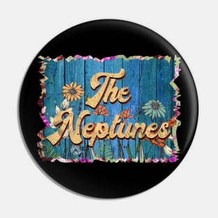 Vintage Neptunes Name Flowers Limited Edition Classic Styles Pin