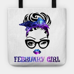 February Girl Galaxy Tote