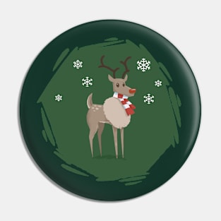 cute rudolph christmas reindeer Pin