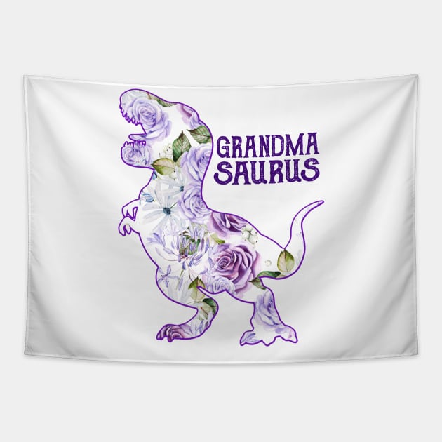 Grandmasaurus Tapestry by PrettyPittieShop