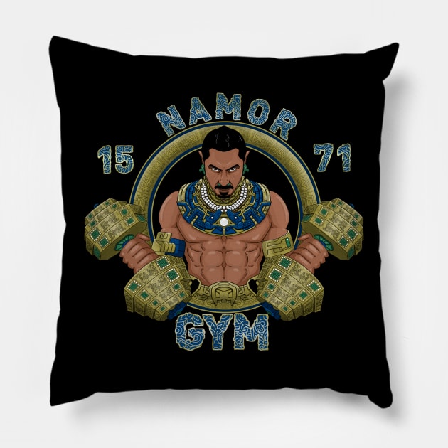 Namor Gym Pillow by MarianoSan