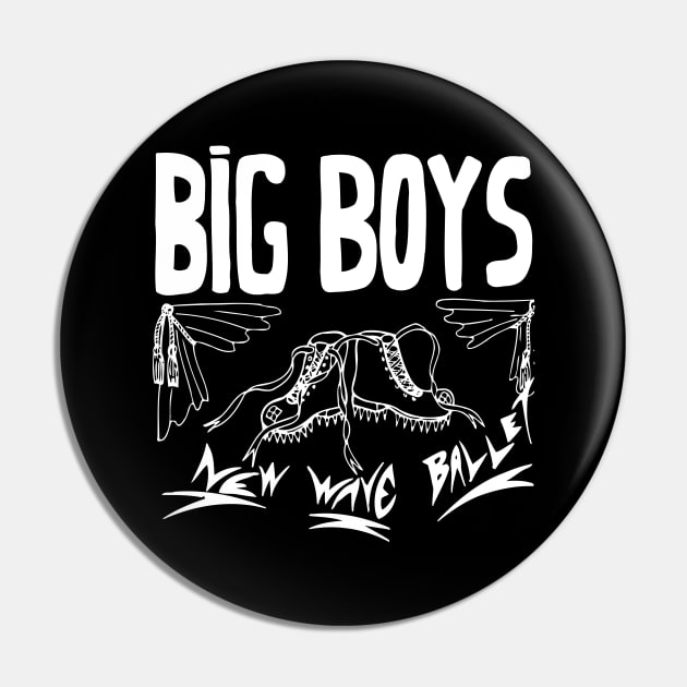 Big Boys New Wave Balle White Pin by paigenorth