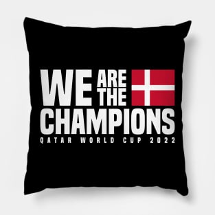 Qatar World Cup Champions 2022 - Denmark Pillow