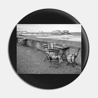 Table on the seaside promenade Pin