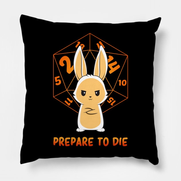 Tabletop Game Roleplay Dice Nerd Board Games Geek Pillow by Graphic Monster