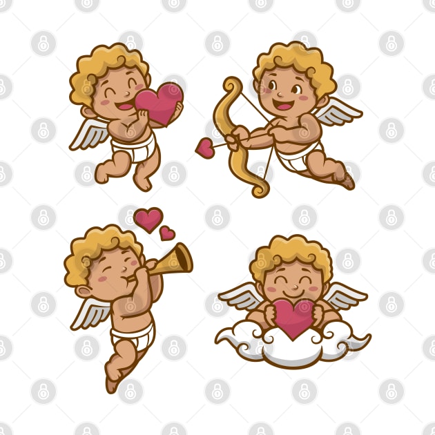 Cupid Angels by Mako Design 