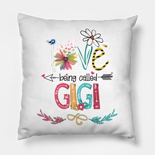 Love Being Called Gigi Happy Mother's Day Pillow