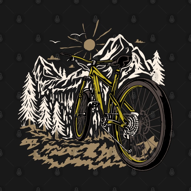 Mountain Trail Biking Bliss by Life2LiveDesign