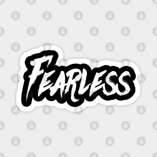 Fearless Warrior Motivation Magnet by DesignsbyZazz