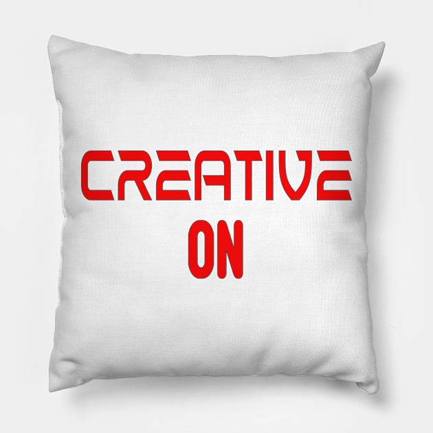 Creative On FIGHT FAIR Artists PAY EQUALITY STICKER Pillow by PlanetMonkey