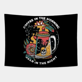 Beer and Coffee Tapestry