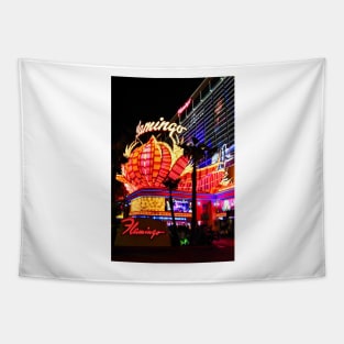 Flamingo Las Vegas Hotel Neon Signs America Tapestry