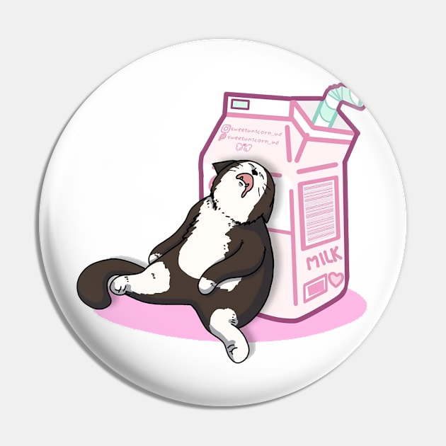 FUNNY CAT SLEEPING | Cats Lover Gift Exclusive Pin by VISUALUV