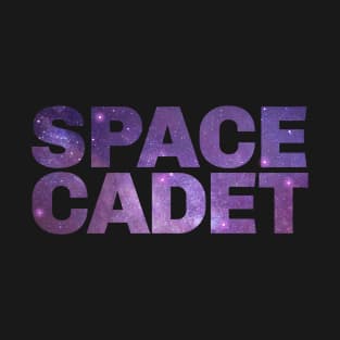 SPACE CADET funny astronomy design for a star gazer or astronaut T-Shirt