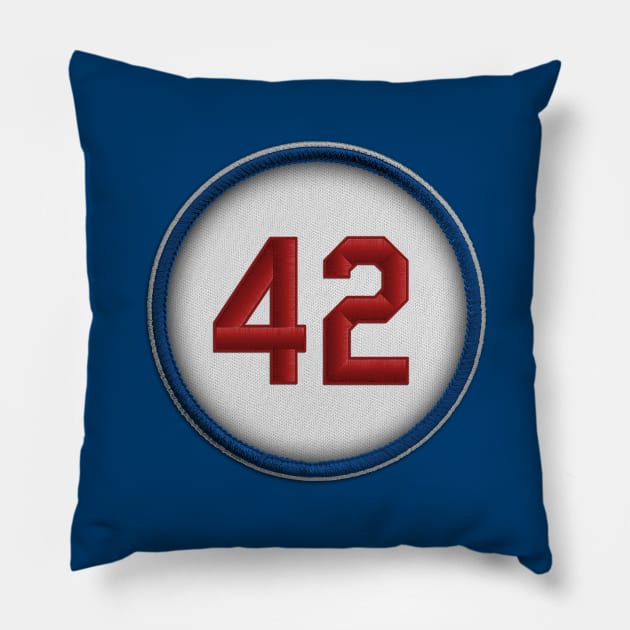 Jackie 42 Pillow by dSyndicate