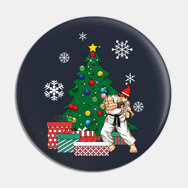 Ryu Around The Christmas Tree Pin by Nova5