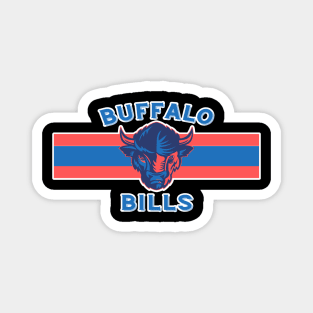 Buffalo Bills Modern Design T-Shirt Magnet