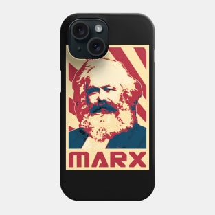 Karl Marx Retro Propaganda Phone Case