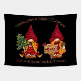 Gnome Christmas Tapestry