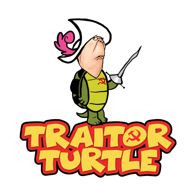 Traitor Turtle by My Geeky Tees - T-Shirt Designs