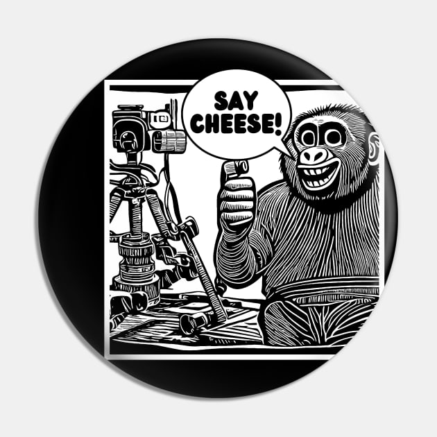 Say Cheese! Pin by  TigerInSpace