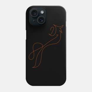 Single Line Art Phone Case