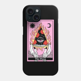 Pink Pizza Tarot Reading Phone Case