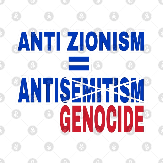 AntiZionism ≠ AntiSemitism = Anti-Genocide - Front by SubversiveWare