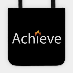 Achieve artistic text design Tote