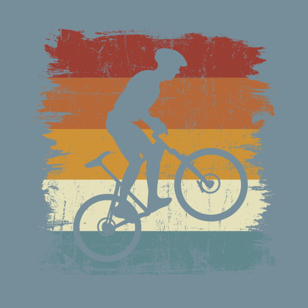 Disover E-bike, E-MTB, retro sunset e-biker - Electric Bike - T-Shirt