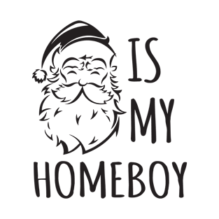 Christmas Santa Homeboy T-Shirt