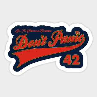 Dont Panic Stickers for Sale