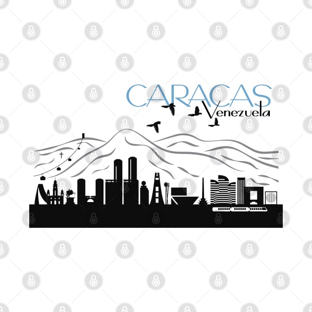 Caracas skyline by MIMOgoShopping
