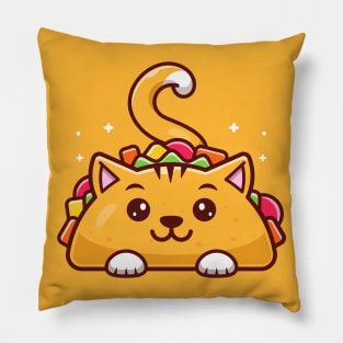 Taco Cat Pillow