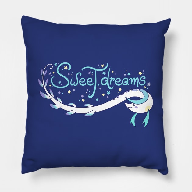 Sweet Dreams Pillow by ClaudiaRinaldi