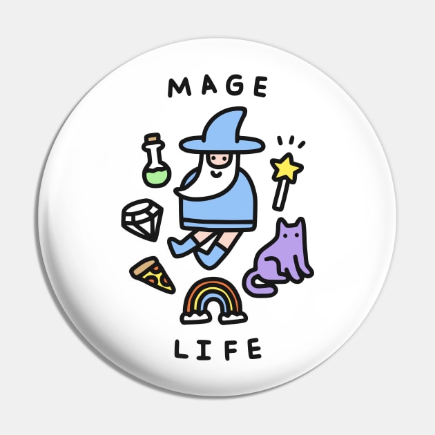 Mage Life Pin by obinsun