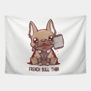 French Bull Thor Tapestry