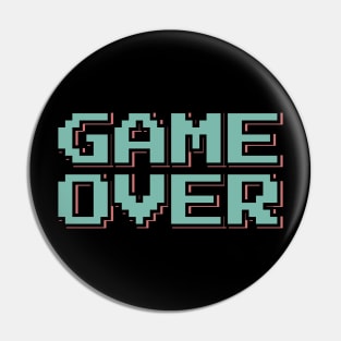 Game Over Pin