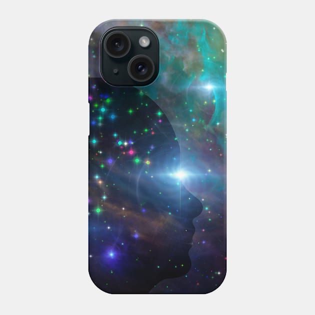 Universal Mind Phone Case by rolffimages