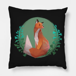 The Enchanted Fox Pillow