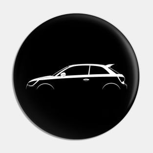 Audi A1 quattro (8X) Silhouette Pin