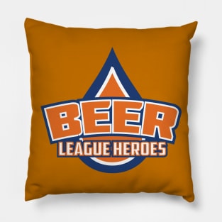 2016 Beer League Heroes Logo Tee Pillow