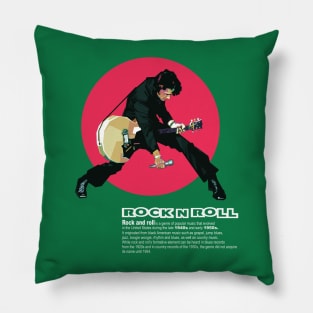 ROCK AND ROLL MUSIC Pillow