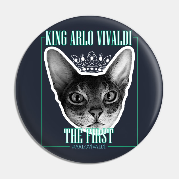 Arlo Vivaldi King First of USA Pin by PolygoneMaste