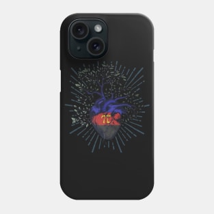 Polyamory Heart Tree of Life Phone Case