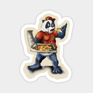 Panda Delivery Magnet